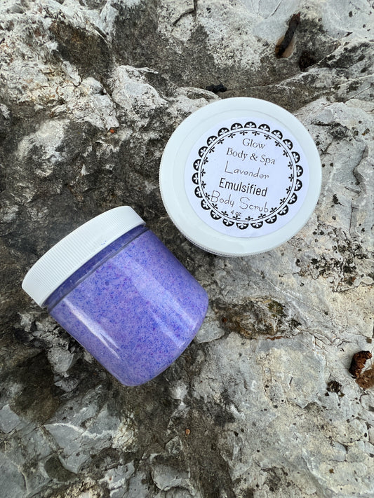 Lavender Emulsified Body Scrub  4.oz